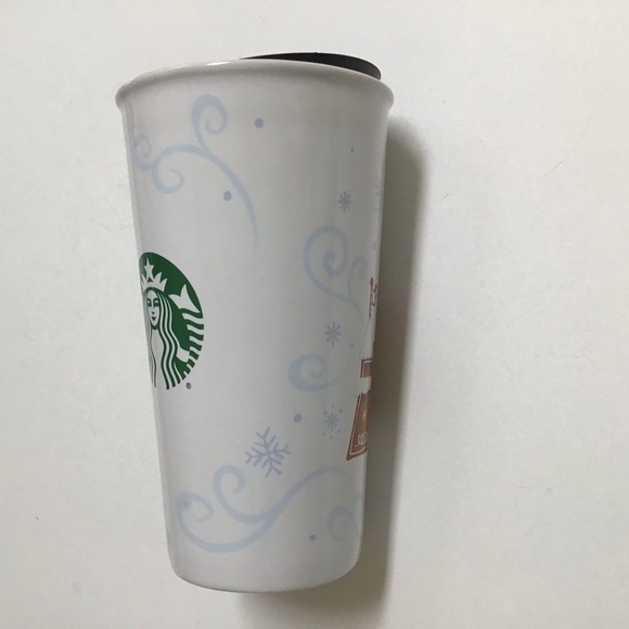 NEW Starbucks Disney Parks Gingerbread Castle Christmas Holiday Travel Mug - Picture 7 of 16